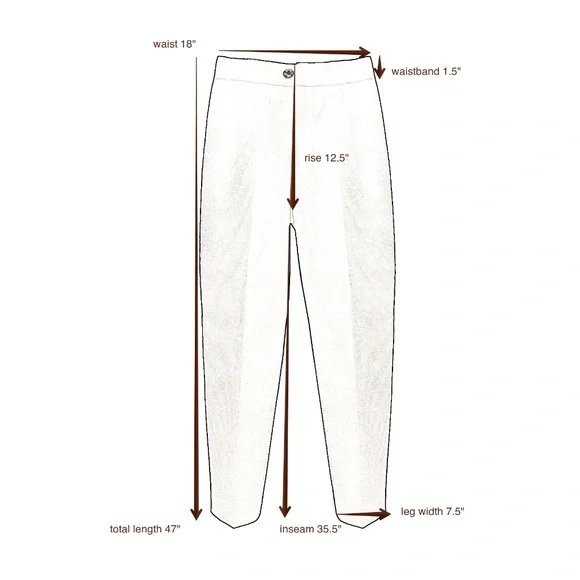 MARINA RINALDI Classic Cotton Pants - Picture 2 of 8